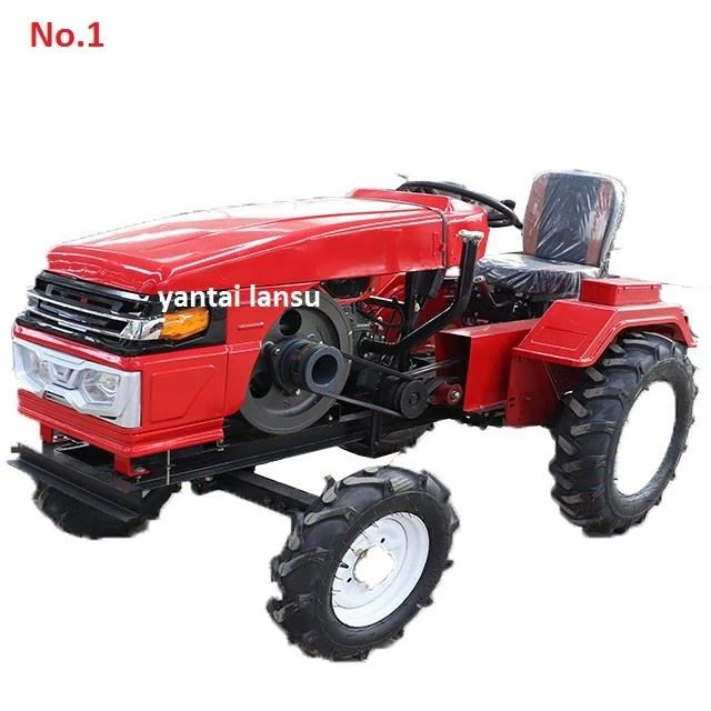 Garten-Mini-Traktor Dieselmotor-Mini-Traktor Mini-Traktor mit Frontlader und Baggerlader