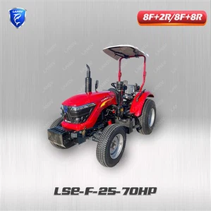 Lansu 50 PS 4WD Rasen Reifentraktor-leistungsstarker Allradantrieb für eine effiziente Rasenpflege in Obstgärten/Farmen